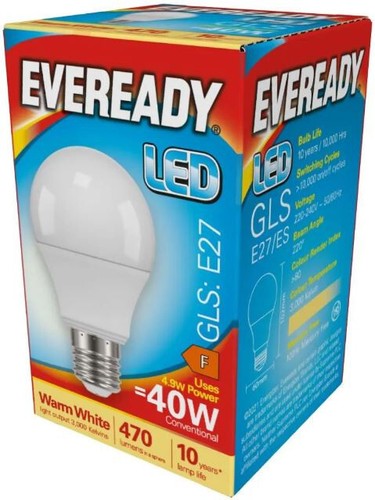 LED Bayonet / Edison Screw GLS Light Bulbs in Warm White, Cool, Daylight White - Picture 25 of 44