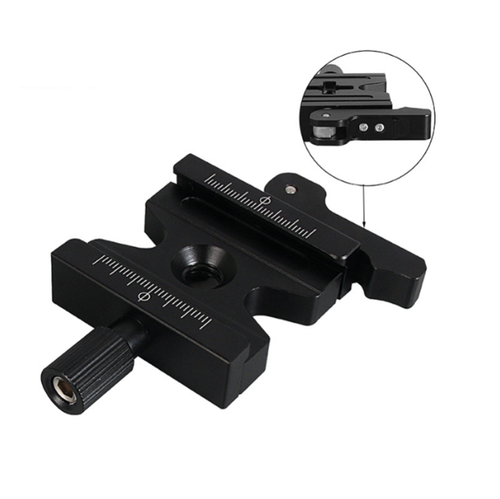 1/4"&3/8" Arca Quick Release Plate Clamp Camera Tripod Mount Adapter Arca Swiss - Picture 6 of 11