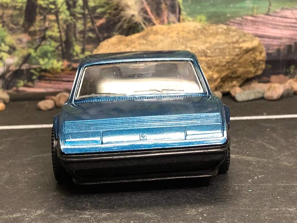 Imperfecto 1:25 Diecast Polistil Italia AZUL FERRARI MONDIAL 8 #02300 Sin Caja COMO ESTÁ Foto 4 de 4