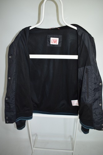 Lacoste Live Vintage Big Crocodile Logo Blau Varsity Bomberjacke Herren Gr. 54 - Bild 10 von 13
