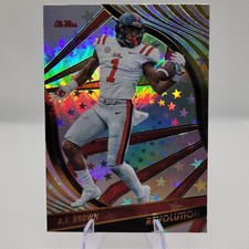 2023 Panini Chronicles Revolution Draft Picks A.J. Brown Astro #95 Titans