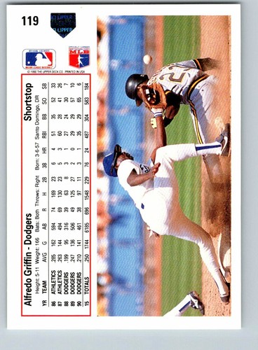 1991 Upper Deck UD Baseball Cards (1 - 150) - U-Pick From List - Picture 99 of 161
