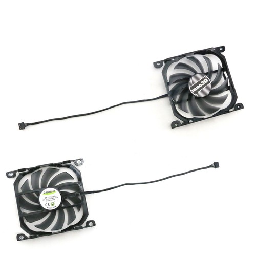 For INNO3D GTX1060 650ti 750 750ti ITX Accessory Replacement Graphics Card Fan - Picture 2 of 5