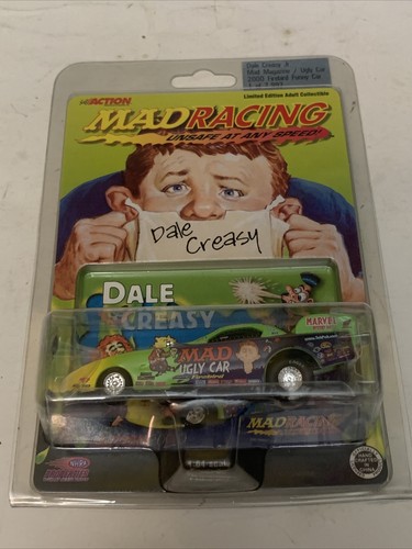 VINTAGE ACTION MADRACING GALE CREASY LUSTIGES AUTO IM MASSSTAB 1:64. VINTAGE MAD - Bild 2 von 12