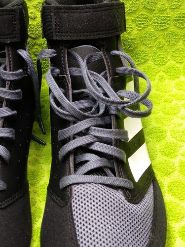 ZAPATOS DE LUCHA ADIDAS MAT HOG 2.0 PARA HOMBRE TALLA-11.5 NUEVOS CON ETIQUETAS ¡MIRA WOW! - Imagen 6 de 23