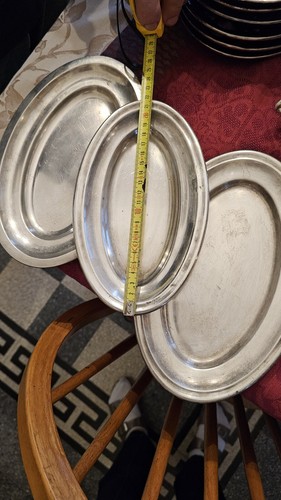Silver plated Vassoi antica fabbrica tedesca dal 1877. - Foto 7 di 9
