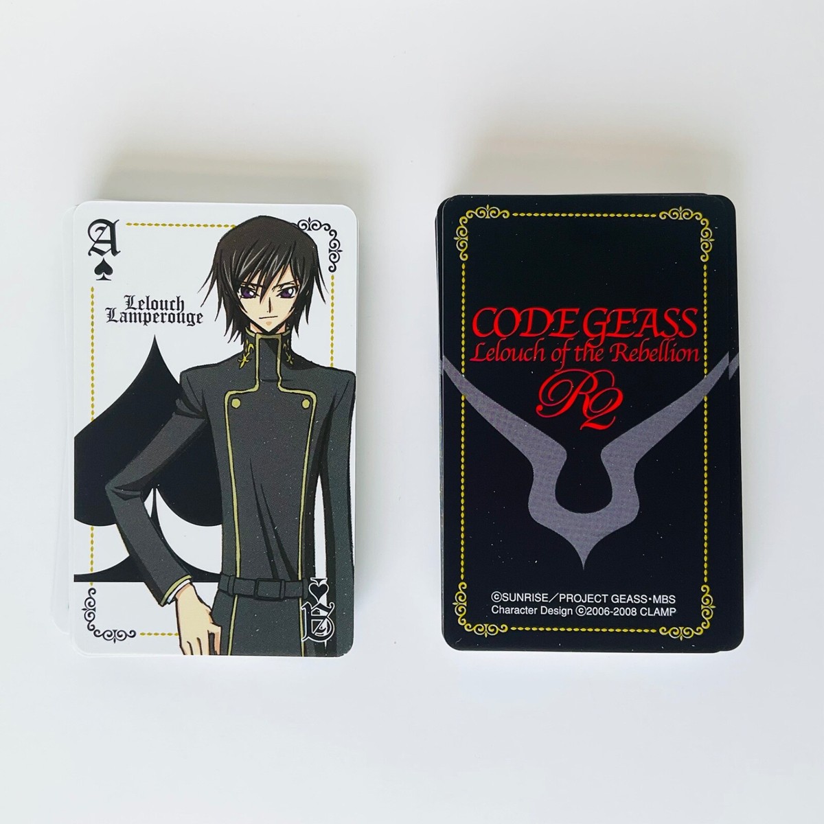 【レア】コードギアス　トランプ Code Geass: Lelouch of the Rebellion Trump Playing Cards