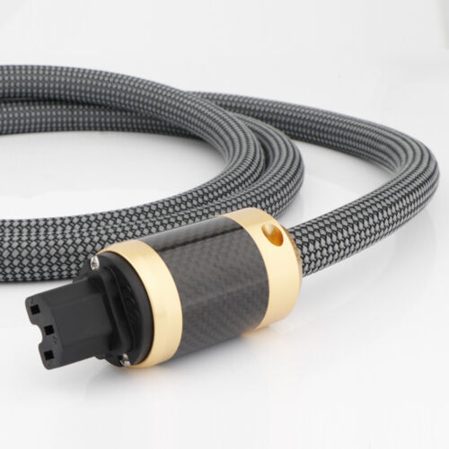 12 AWG OCC US EU Schuko HiFi Power Cable Ac Audio Power Cord - Picture 3 of 6