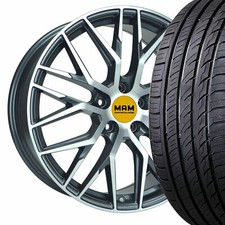 19" MAM RS4 Palladium Front Polish Sommerräder 225/35 für VW Golf Plus Mod. 1KP