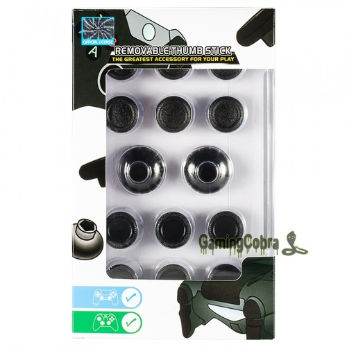 Black Removable Analog Sticks Thumbsticks Swap for Xbox One Elite PS4 Controller - Picture 6 of 7