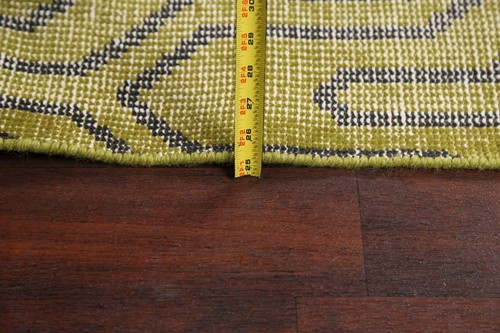 Geometric Oushak Oriental Area Rug Vintage Style Hand-knotted Wool Carpet 6x9 ft - Picture 12 of 12