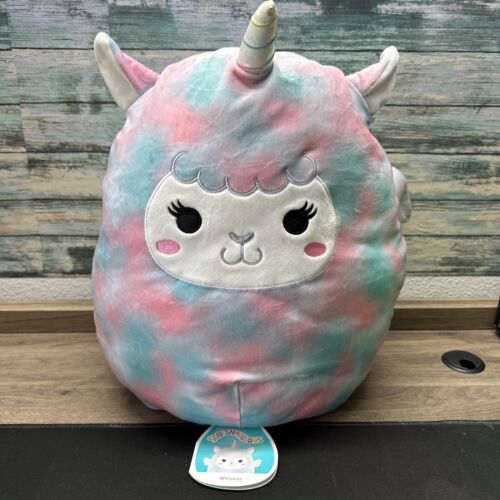 Squishmallows WINONA the Llama Pegacorn 14” Kelly Toys 2021 SQK0555 W Tags - Picture 2 of 10