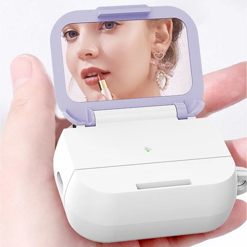 Stoßfestes Gehäuse Für Airpods 4. 3 Pro 2 Spiegel Schlüsselanhänger Schutzhülle - Bild 4 von 32