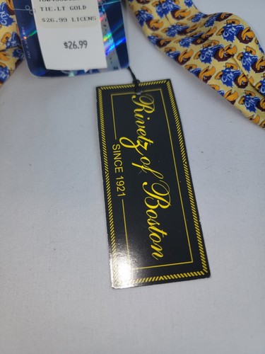 NWT Kansas University Sooners Neck Tie Rivety Of Boston Optical Logo NCAA NOS - Picture 4 of 9