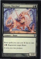 Krosan Warchief - Commander 2013: #155, Magic: The Gathering Nm R146