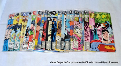 Superman Mini-Series Lot!  Steel!  Krypton!  Smallville!  Metropolis!  Kents!  - Picture 1 of 8