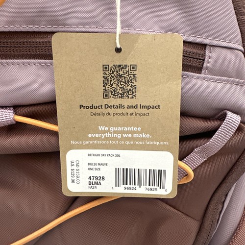*NWT* Patagonia Refugio Day Pack 30L Color - Dulse Mauve - Picture 2 of 3