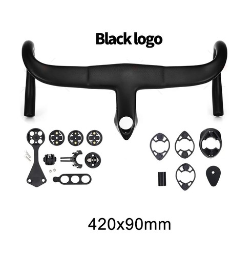 Carbon Aero Integrated Road Handlebar 380/400/420/440mm with Free Mount Parts - Picture 30 of 47