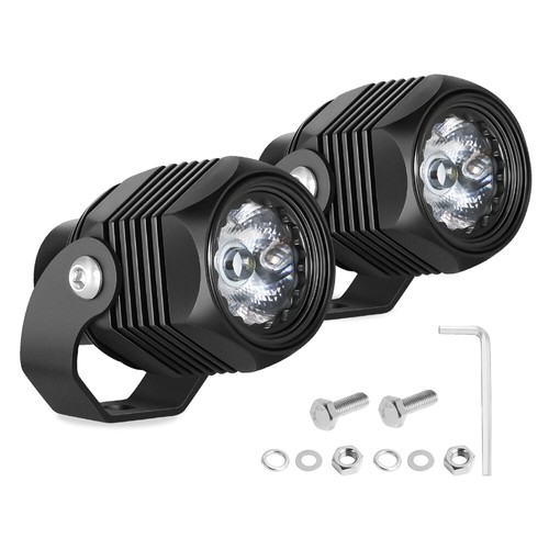 2.3 Inch 50W Driving Lights Round LED Spot Work Light Small Fog Light Motorcycle - Bild 1 von 16