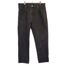 Vintage Jordache | Mens Striaght Leg Denim Jeans Black Modern Size 34