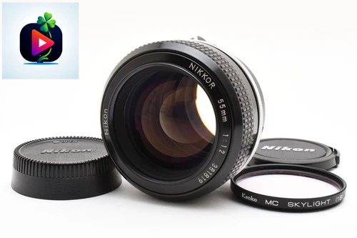 [MINT] NIKON New Nikkor 55mm f1.2 non Ai Prime MF Lens F mount From JAPAN #133