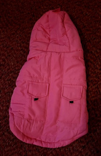 Haustier Steppjacke Puffer Rosa. Gr. Small