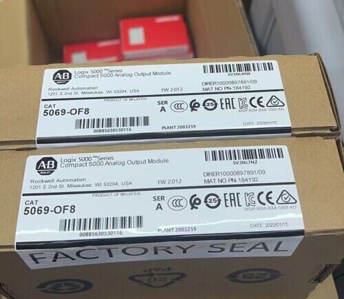 Brand New Allen Bradley 5069-OF8 Ser A high quality Free Shipping - Picture 3 of 5