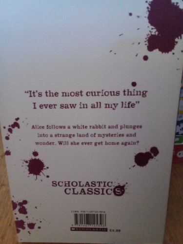 Alice's Adventures in Wonderland by Lewis Carroll (Paperback) Classic Novel Book - Bild 2 von 2
