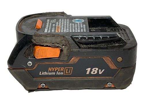 Ridgid Impact 18V Driver & Hyper LI Lithium Ion Battery & Case Works READ 4 Cond - Picture 21 of 24