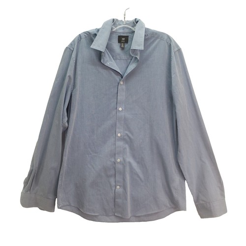 H&M Men's Blue Textured Dress Shirt | Slim Fit | Size M | eBay H&M Men's Blue Textured Dress Shirt | Slim Fit | Size M | eBay