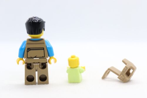 Camping Dad w/ Baby Carrier 60202 Father Camper City LEGO Minifigure Mini Figure - Picture 4 of 5