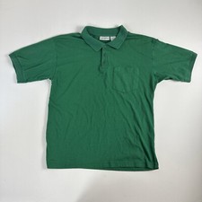 Givenchy Polo Shirt Mens Large Vintage 80s 90s Green Streetwear Preppy