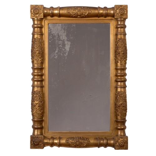 Sheraton Giltwood Mirror, c.1830 - Picture 1 of 6