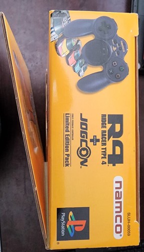 R4 Ridge Racer Type 4 + jogcon US Version PS1 Limited Edition #666 - Picture 5 of 9