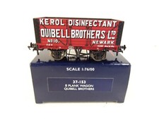 OO GAUGE BACHMANN WAGON QUIBELL BROS NEWARK (SUPER DETAIL) 37-153