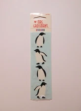 Mrs. Grossman's Lot of 3 Strips Brand New Package ~Penguin~ Stickers HTF
