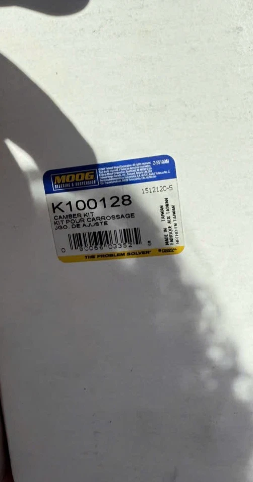 Kit Moog K100128 inclinación delantera y alineación para 4 corredores Toyota Tacoma GX470 Foto 2 de 2