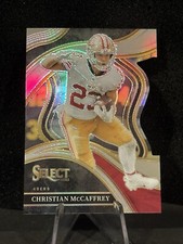 2023 Panini Select Club Level Silver Die Cut SP #285 Christian McCaffrey 49ers