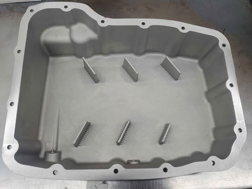 MOPAR 68RFE Automatic Transmission 4" Deep Aluminum Aftermarket Oil Pan Kit - Picture 3 of 4