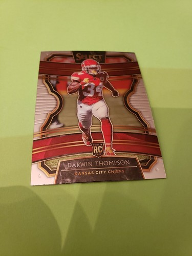 Darwin Thompson 2019 Panini Select Concourse Rookie #59 , Kansas City Chiefs - Picture 1 of 3