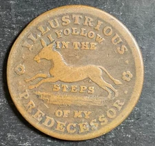 Hard Times Token 1837 Executive Experiment HT 32 Illustrious Predecessor b998