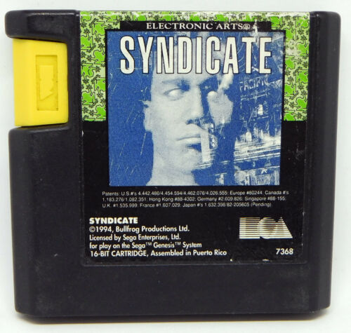 Syndicate - 1994 Bullfrog Productions - SEGA Mega Drive Genesis