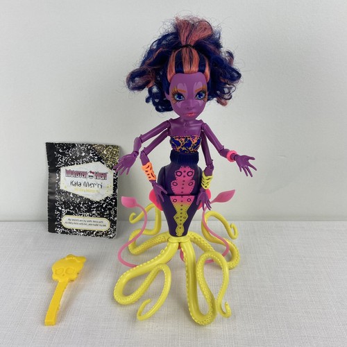 Monster High Scarrier Reef Kala Merri Mermaid Doll Purple Doll Glows in the Dark - Picture 2 of 9