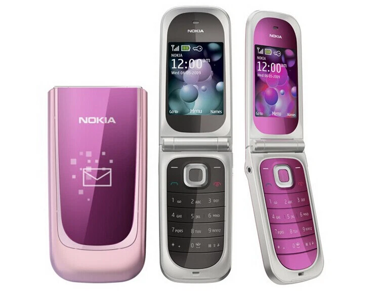 Original Nokia 7020 Unlocked GSM 2G Quad-band FM MP3/MP4 player Flip Cellphone  - Image 3 of 4