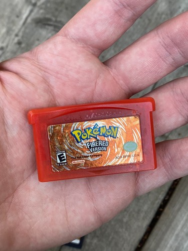 Pokemon: Fire Red Version (Nintendo Game Boy Advance, 2004) Authentic Cartridge - Picture 4 of 5