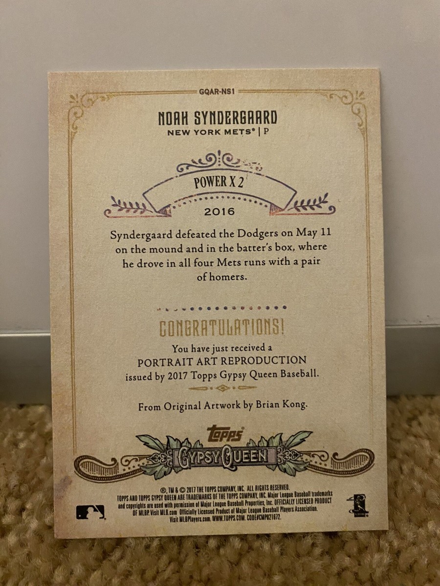2017 Topps Gypsy Queen Hand Drawn Art Reproductions #GQARNS1
