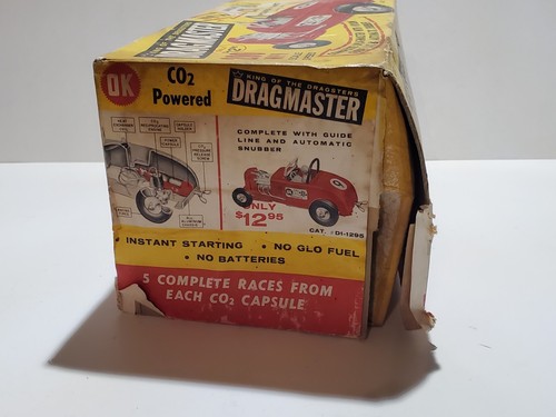 Vintage Box Only! Herkimer OK Cub Hot Rod Tether Auto Dragster Gasmotor Racer - Bild 3 von 11