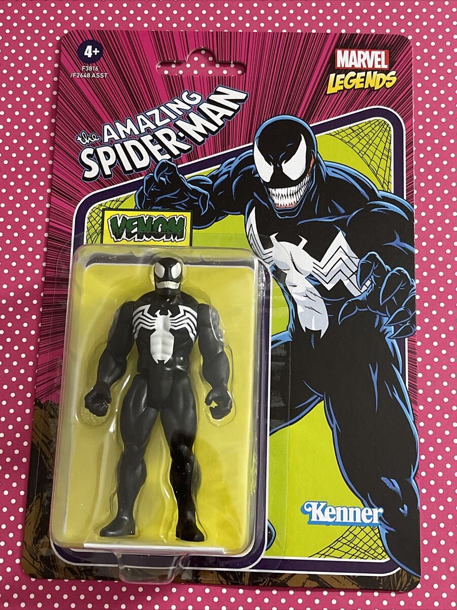VENOM MARVEL LEGENDS RETRO KENNER 3.75 INCH 2022 new moc amazing spider-man | eBay VENOM MARVEL LEGENDS RETRO KENNER 3.75 INCH 2022 new moc amazing spider-man | eBay