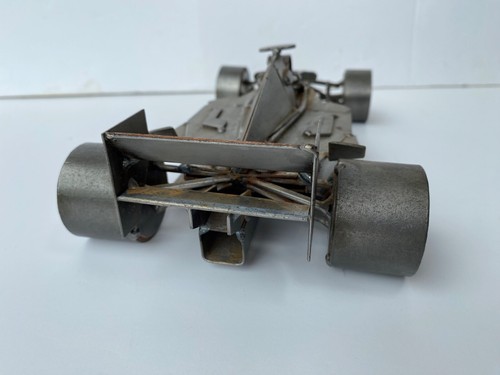 Hinz & Kunst Germany 2 tone Metal Formula 1 Car Vintage Hand Made - Picture 3 of 9