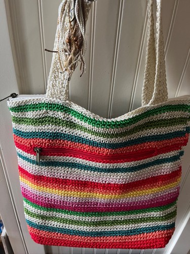 The Sak Casual Purse, Tote Bag Crocheted Boho Zipper Charm, Select, $119, NWT - Picture 22 of 26